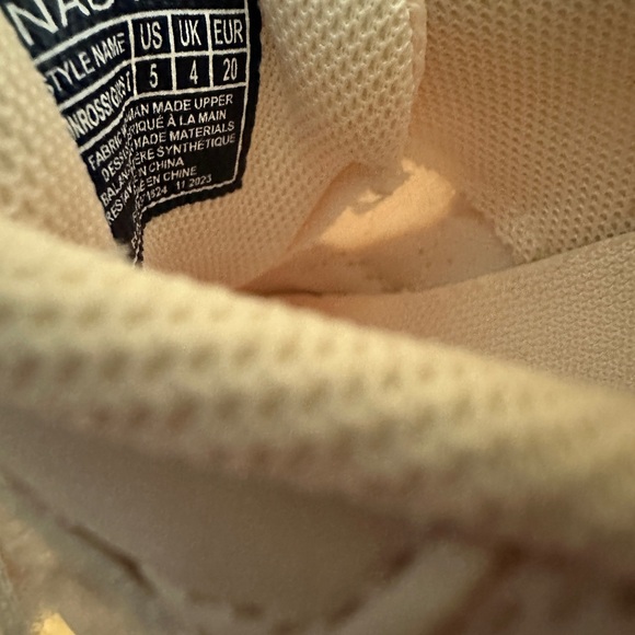 Blush Baby Girl Pink Nautica Sneakers SIZE 5 - Picture 3 of 7